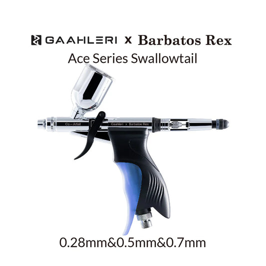 Gaahleri - Barbatos Red Collaborative Edition Airbrush Set (0.28 & 0.5 & 0.7mm)