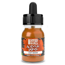 Acrylic Ink Opaque- Light Brown