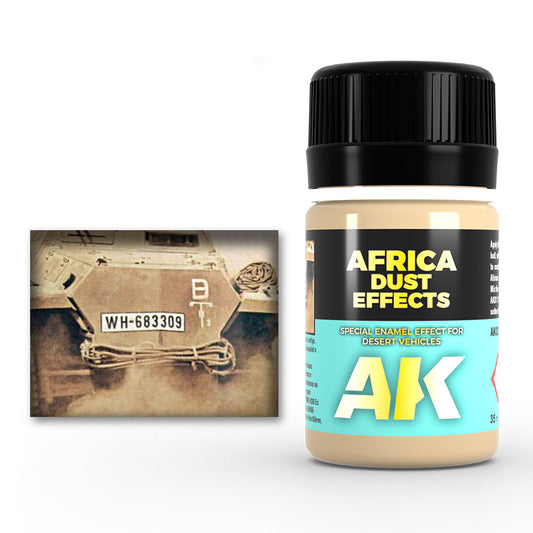 AK Weathering Paints - Africa Dust Effects