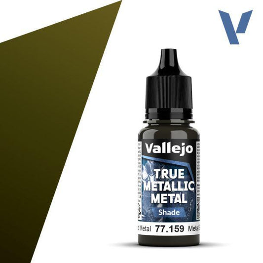 Vallejo True Metallic Metals - Aged Metal (Shade)