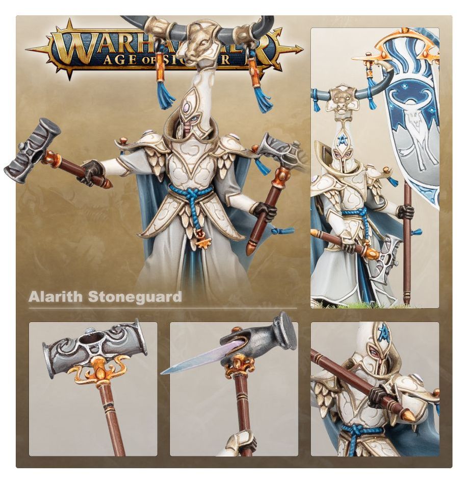 Lumineth Realm Lords - Alarith Stoneguard