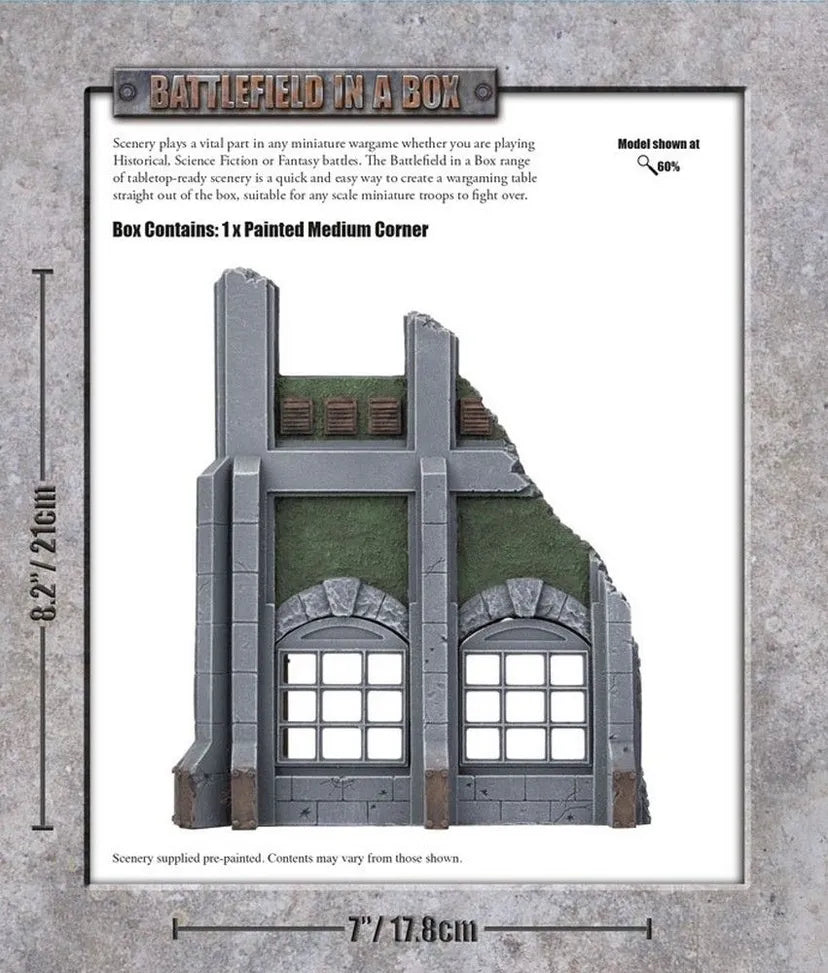 Gothic Industrial - Medium Corner