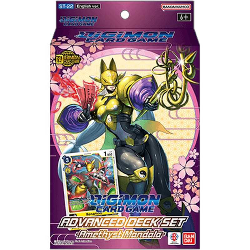 Digimon Card Game: Advanced Deck - Amethyst Mandala