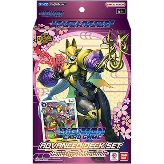 Digimon Card Game: Advanced Deck - Amethyst Mandala