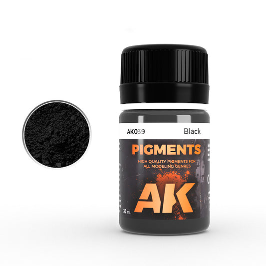 AK Weathering Paints - Black Pigment