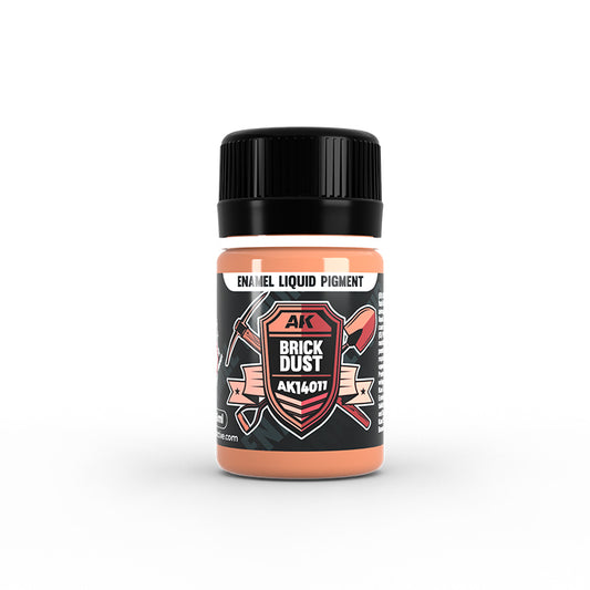 AK Weathering Paints - Brick Dust Liquid Pigment
