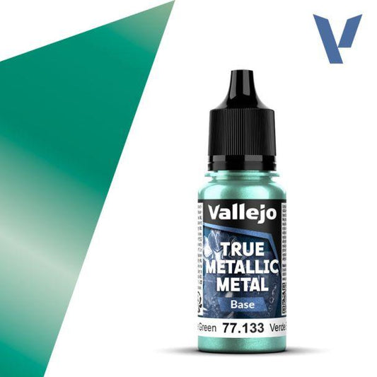 Vallejo True Metallic Metals - Beetle Green (Base)