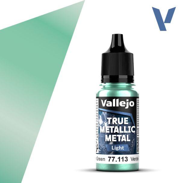 Vallejo True Metallic Metals - Beetle Green (Light)