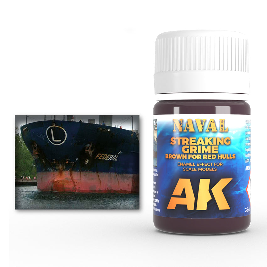 AK Weathering Paints - Grime For Red Huls