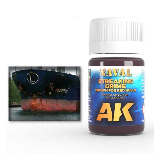 AK Weathering Paints - Grime For Red Huls