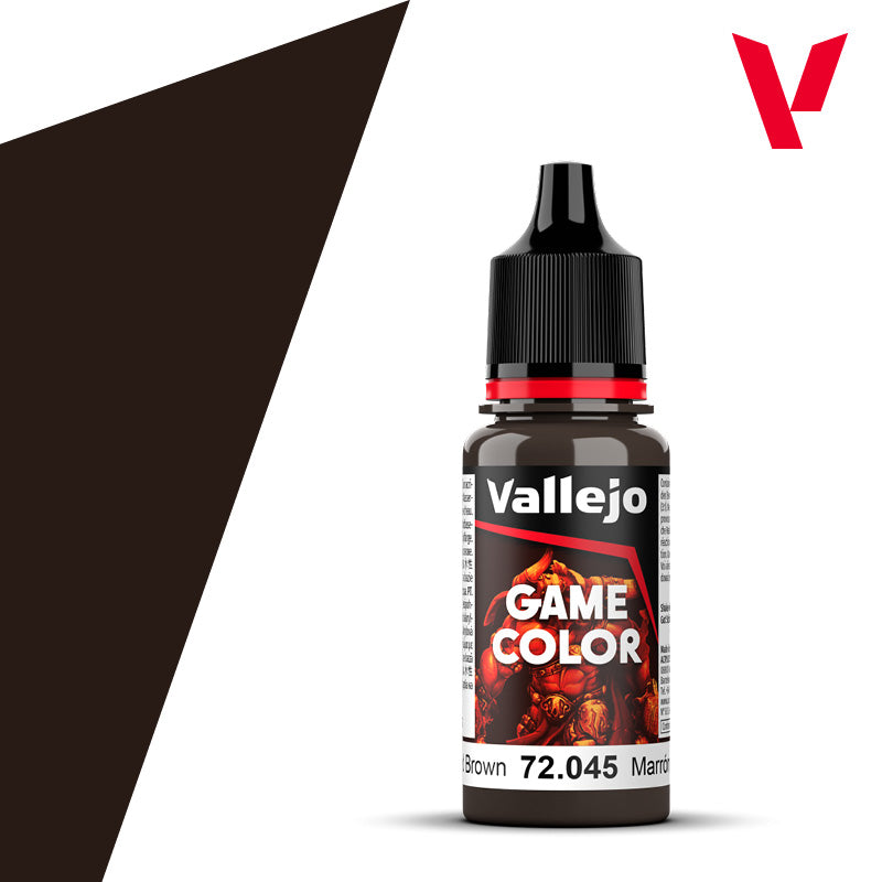 Vallejo Game Color - Charred Brown