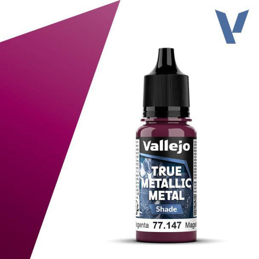 Vallejo True Metallic Metals - Crimson Magenta (Shade)