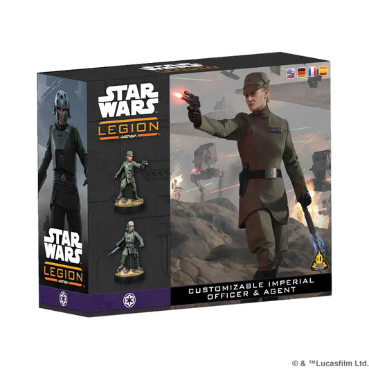 Star Wars Legion - Customizable Imperial Officers & Agent