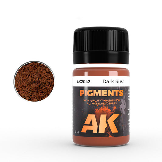 AK Weathering Paints - Dark Rust Pigment