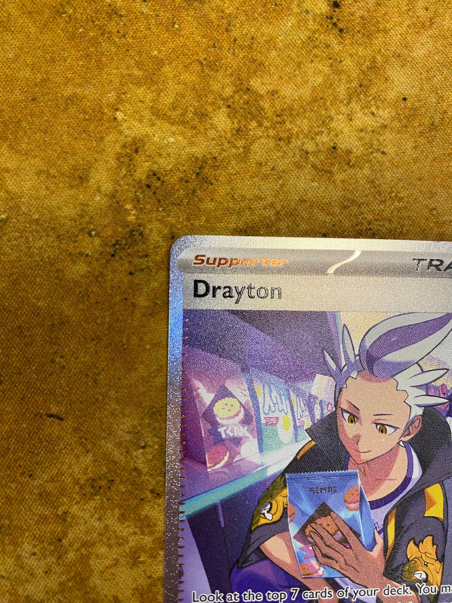Drayton Special Illustration Rare 244/191 Surging Sparks Single Pokemon Card