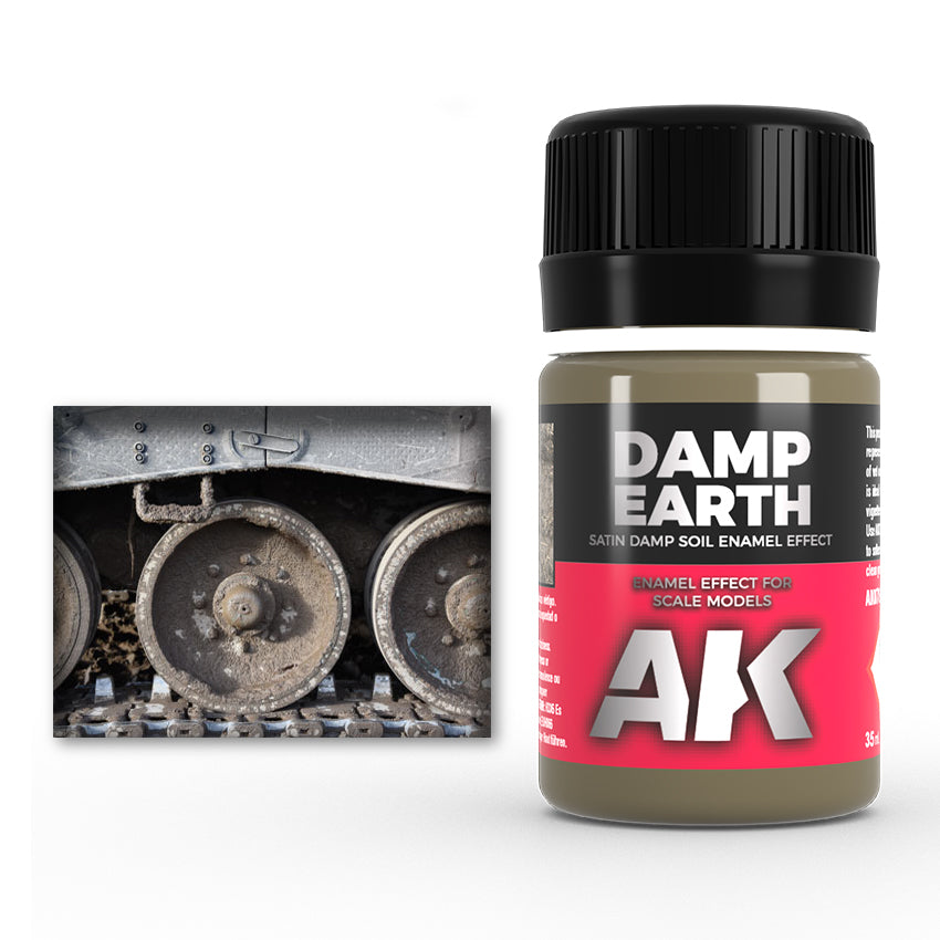 AK Weathering Paints - Damp Earth
