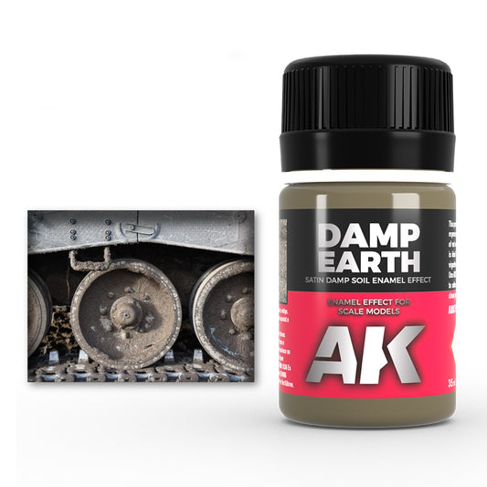 AK Weathering Paints - Damp Earth