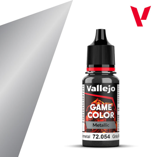 Vallejo Game Color - Dark Gunmetal Metallic