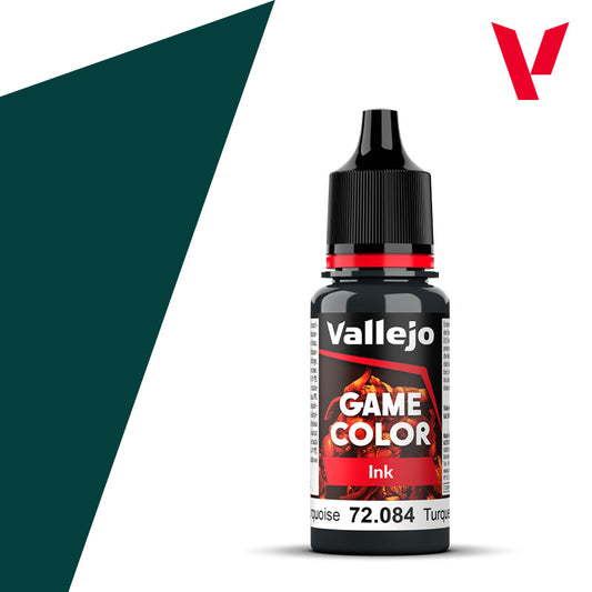 Vallejo Game Color - Dark Turquoise Ink