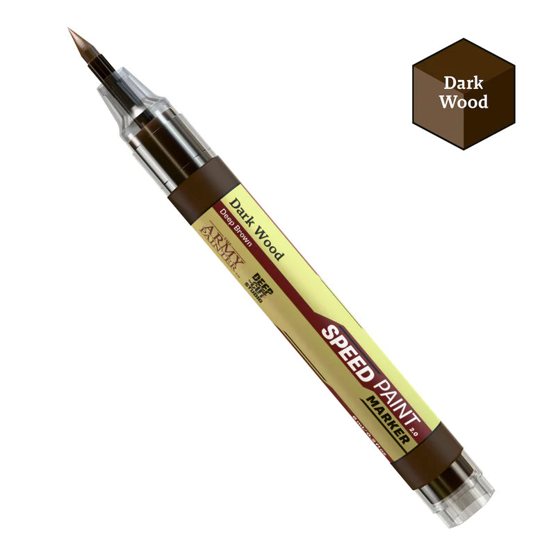 Speedpaint Markers - Dark Wood