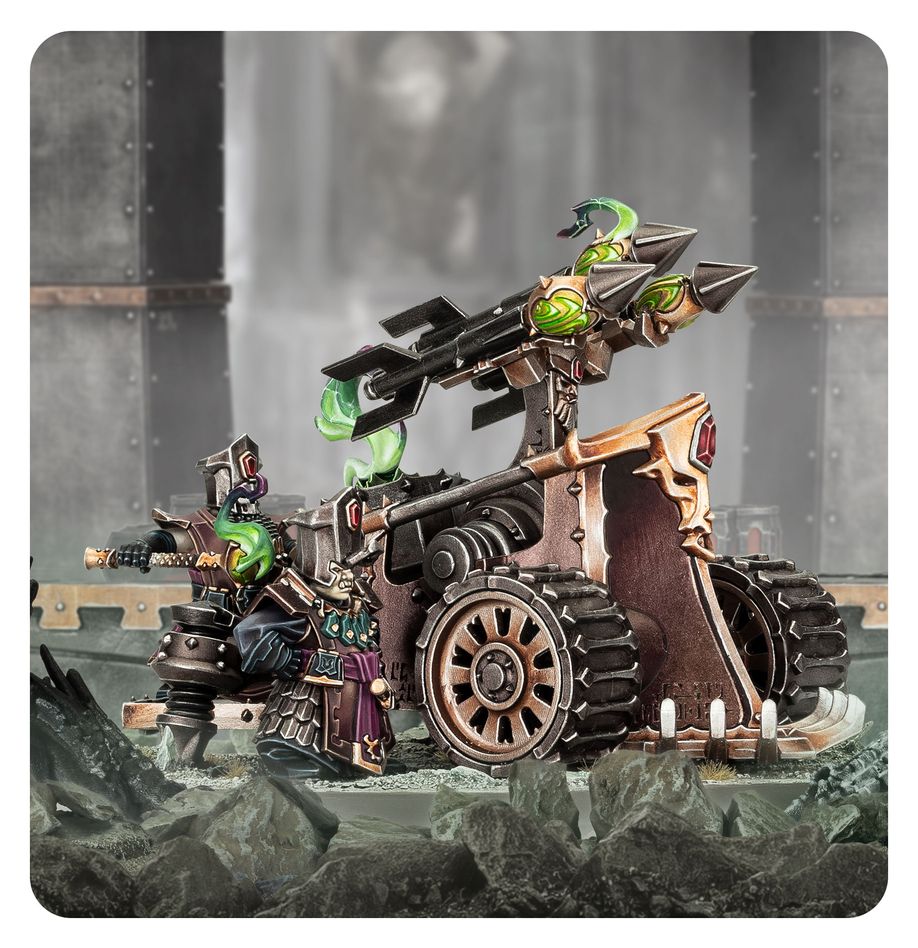 Helsmiths Of Hashut - Deathshrieker Rocket Battery