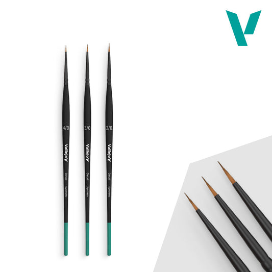 Vallejo Brushes - Definition Set Detail Series