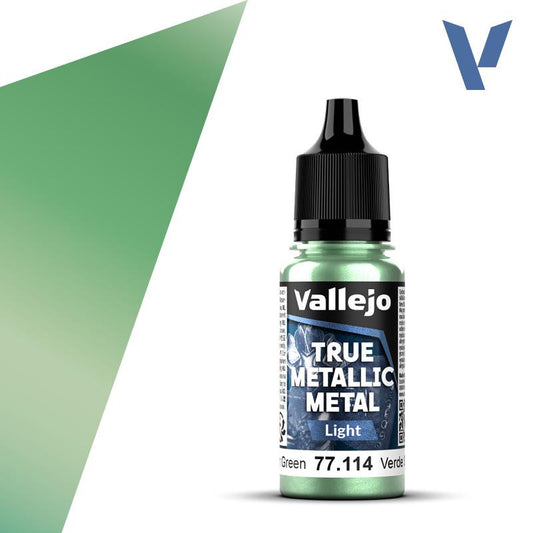 Vallejo True Metallic Metals - Dusken Green (Light)