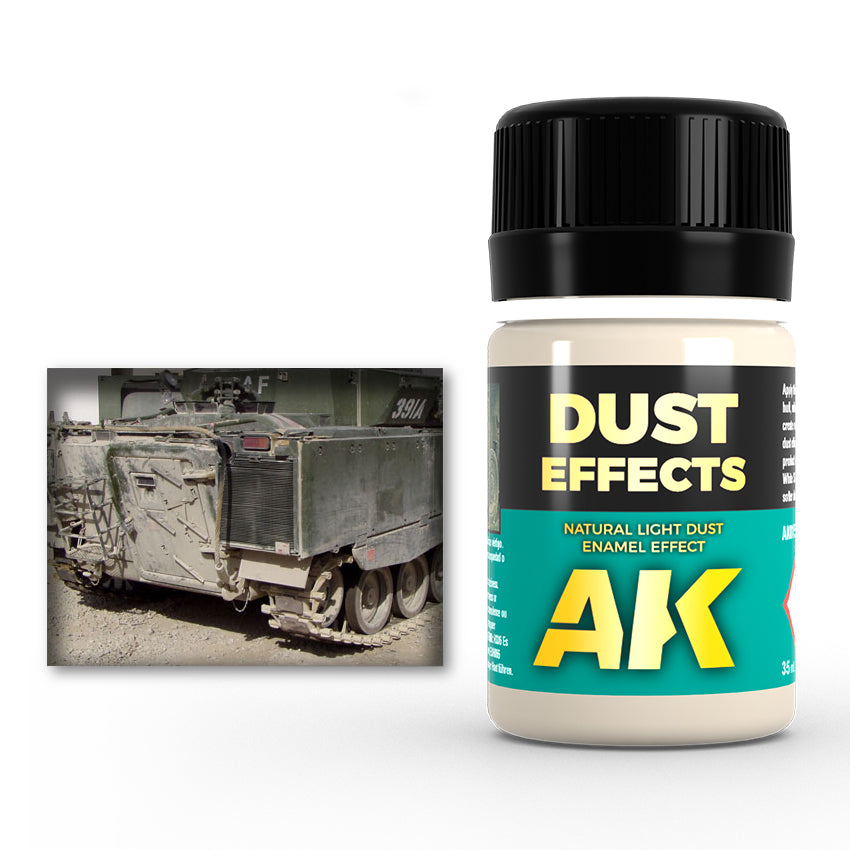 AK Weathering Paints - Dust Effects
