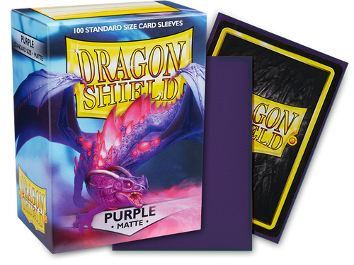 Dragon Shield Matte - Purple (100 ct. in box)