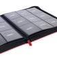 9 Pocket Exo Tec Zip Binder - Fire Red