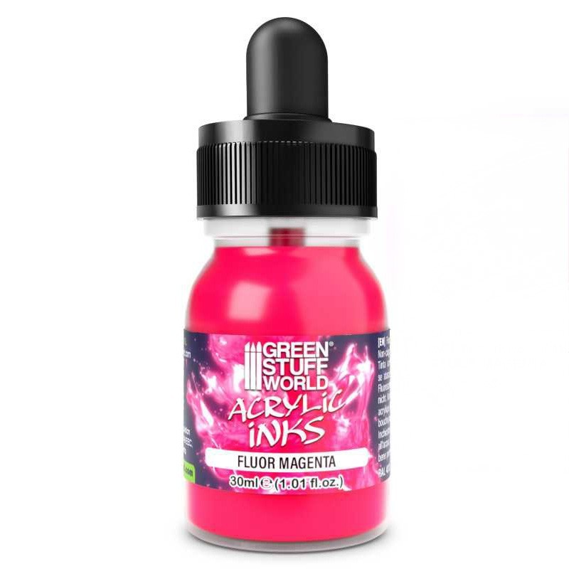Fluor Acrylic Ink - Magenta