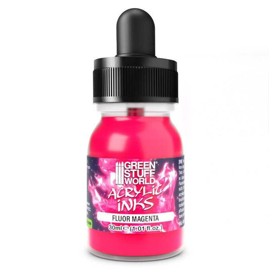 Fluor Acrylic Ink - Magenta