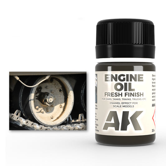 AK Weathering Paints - Engine Oil