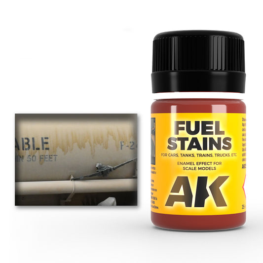 AK Weathering Paints - Fuel Stains