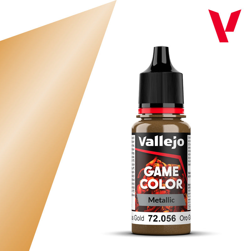 Vallejo Game Color - Glorious Gold Metallic
