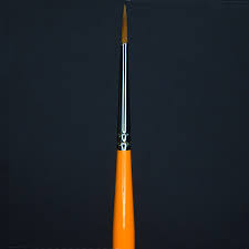 Orange Brushes - Green Tip 00