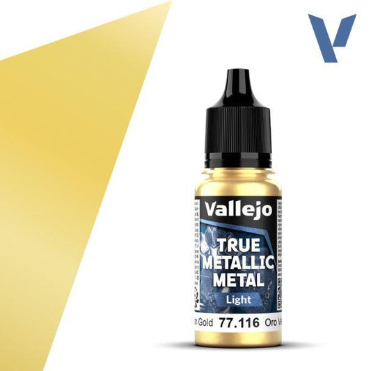 Vallejo True Metallic Metals - Greenish Gold (Light)
