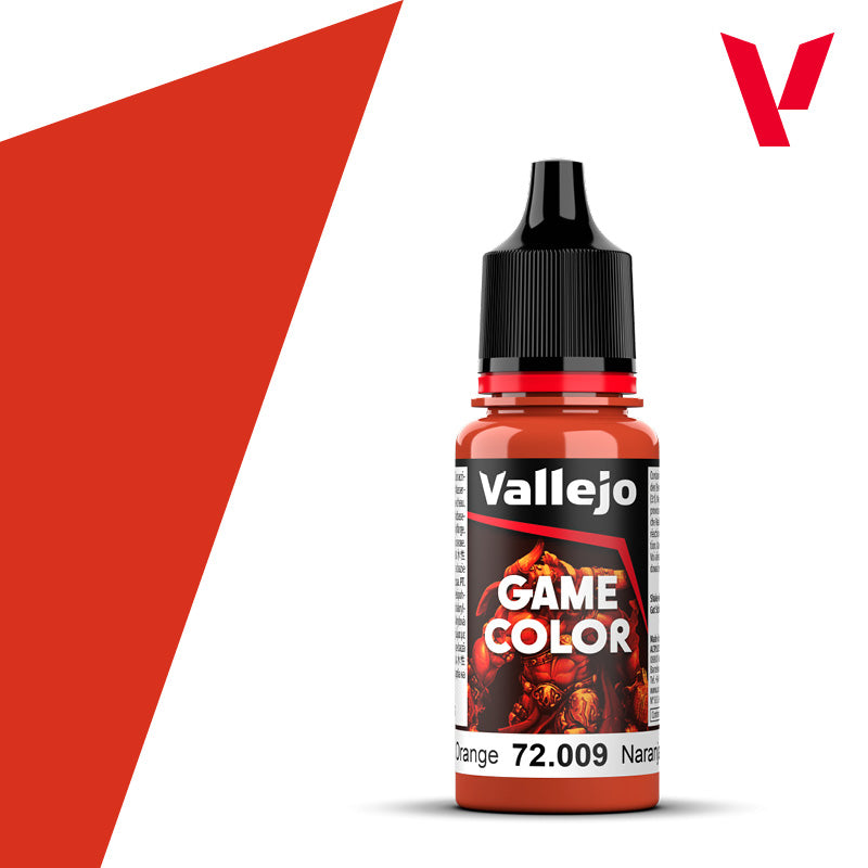 Vallejo 17ml Game Color 009 Hot Orange