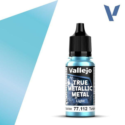 Vallejo True Metallic Metals - Hydra Turquoise (Light)