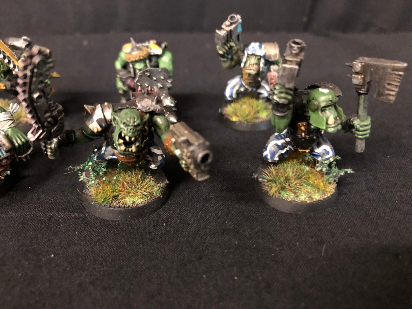 10x Ork Boyz #816 VERY Well Painted Orks Warhammer 40k