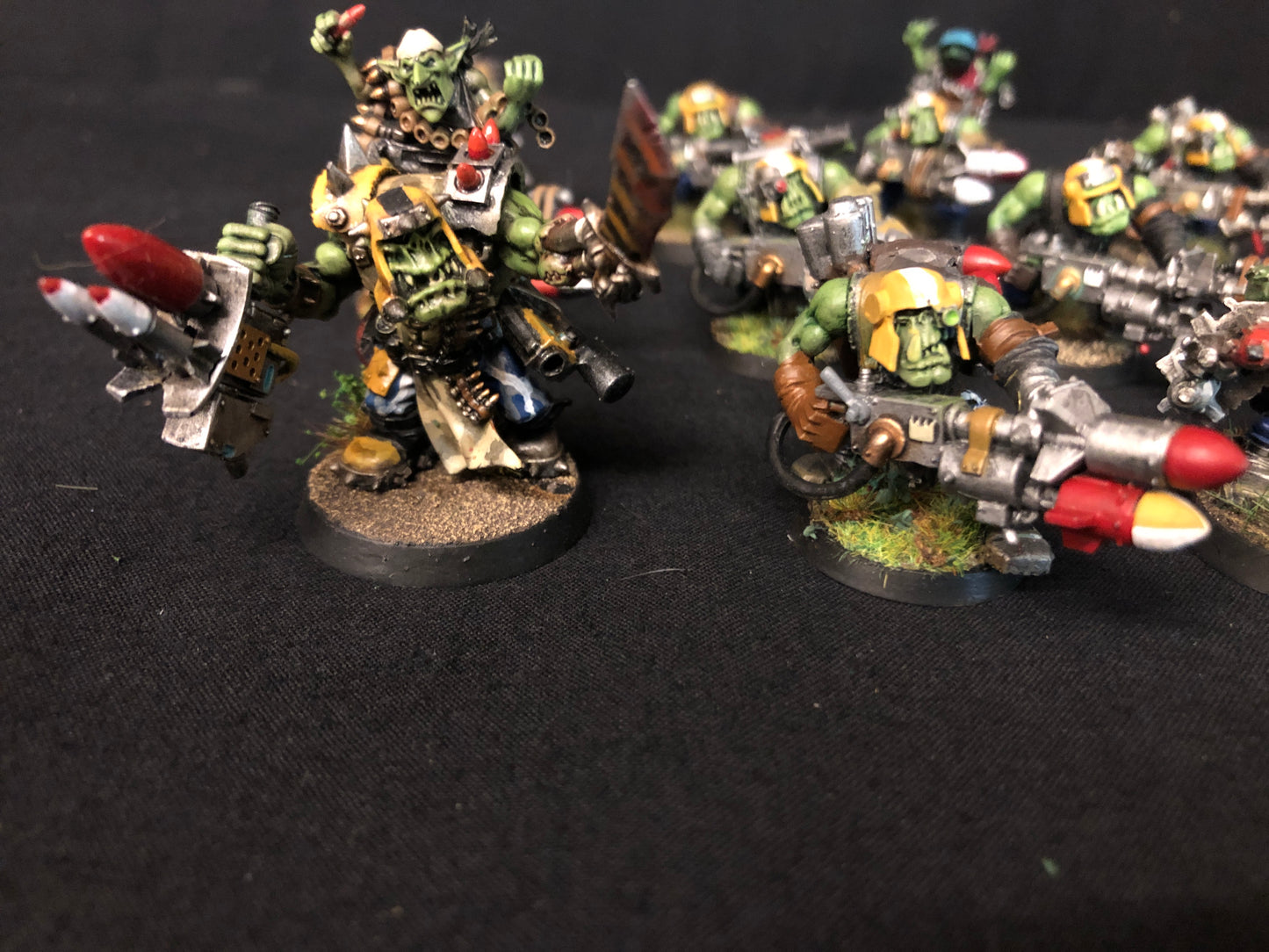 12x Tank Bustas #817 VERY Well Painted Orks Warhammer 40k