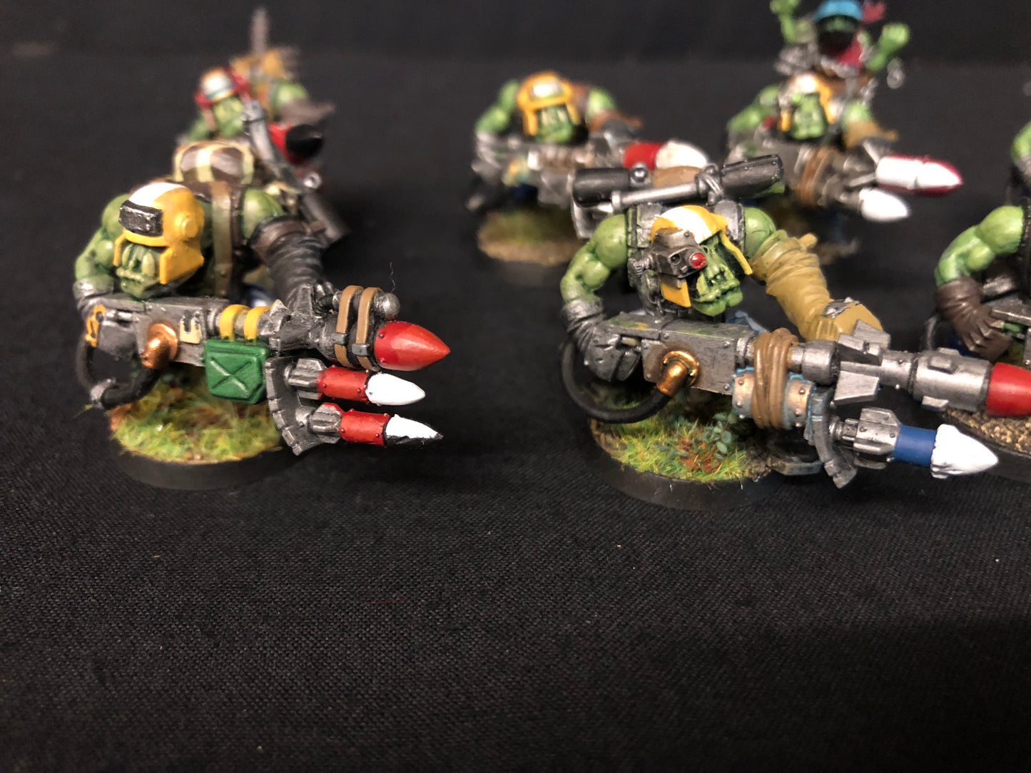 12x Tank Bustas #817 VERY Well Painted Orks Warhammer 40k