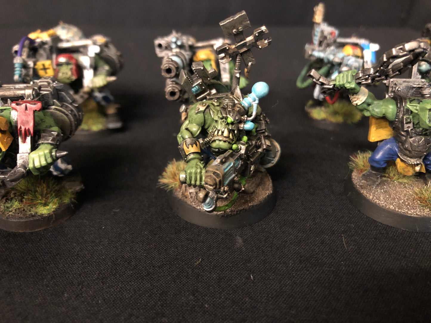 10x Lootas #818 VERY Well Painted Orks Warhammer 40k