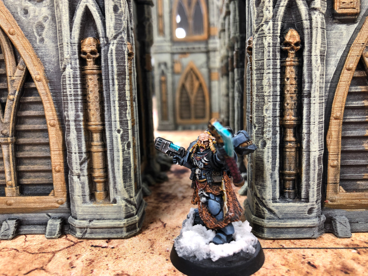 Rune Priest #739 Very Well Painted Space Wolves Space Marines Warhammer 40k