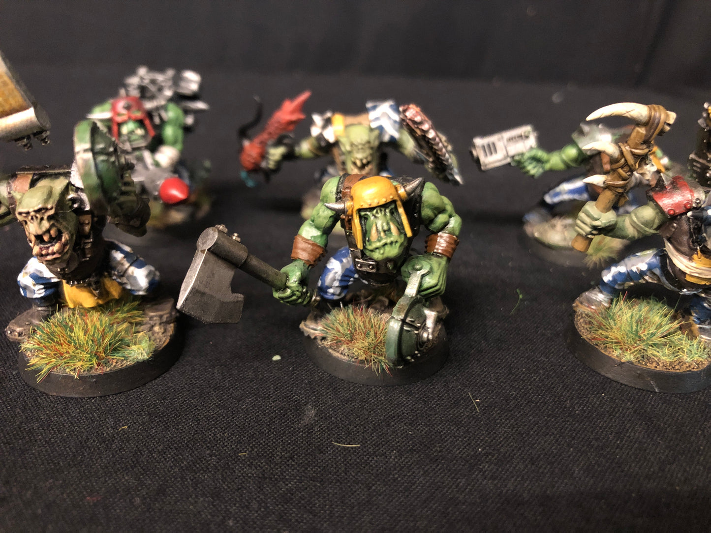 10x Ork Boyz #819 VERY Well Painted Orks Warhammer 40k