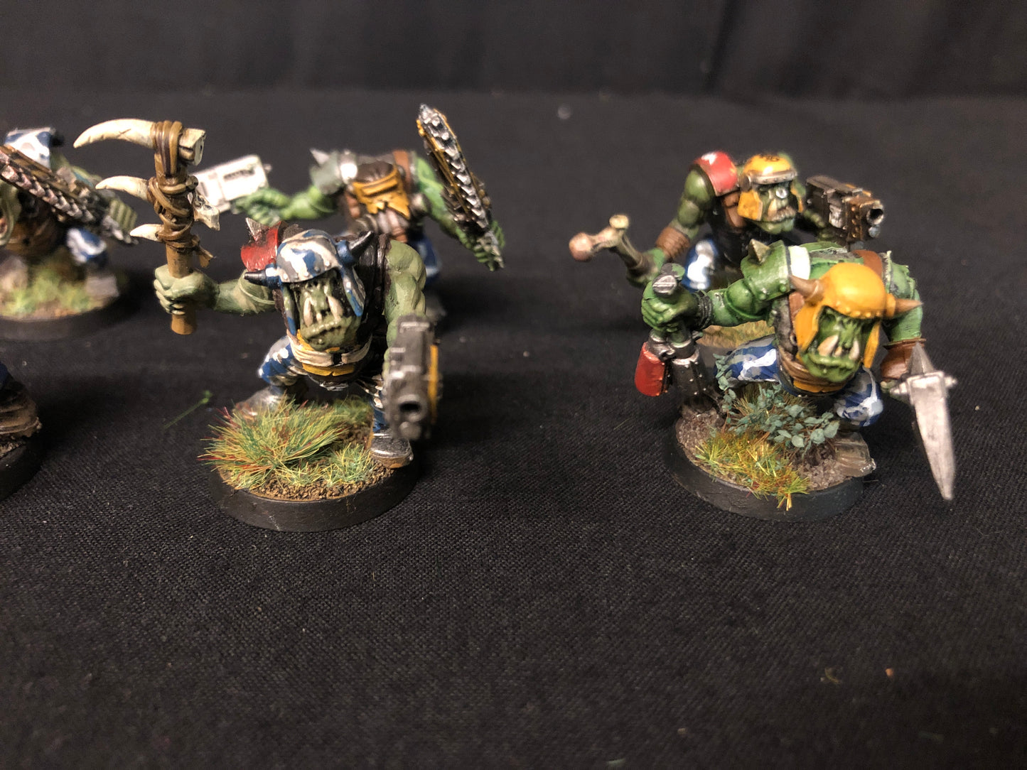 10x Ork Boyz #819 VERY Well Painted Orks Warhammer 40k