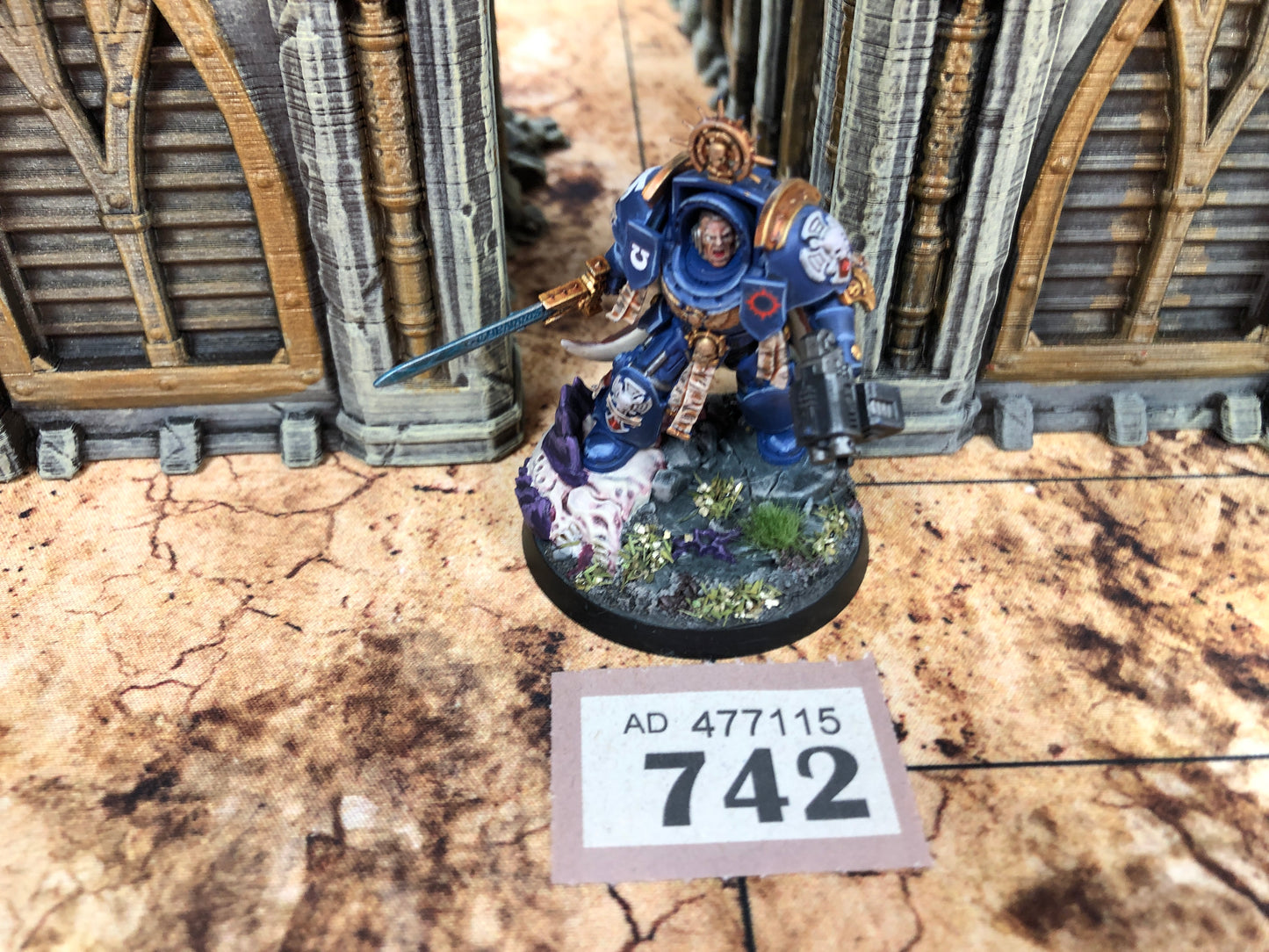 Primaris Captain in Terminator Armour #742 Space Marines Warhammer 40k