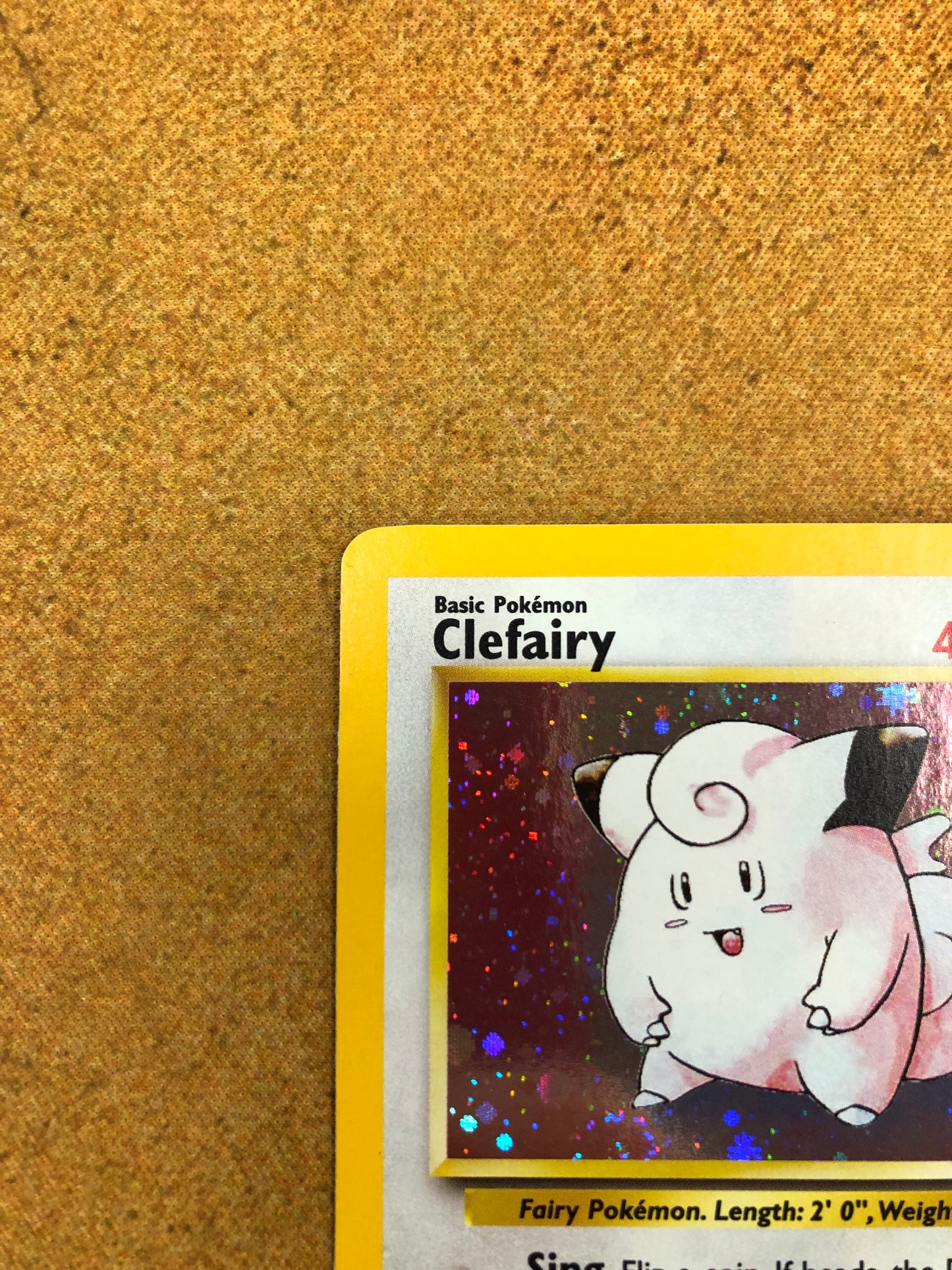 Clefairy Holo 6/130 Base Set 2 Pokémon Card Single