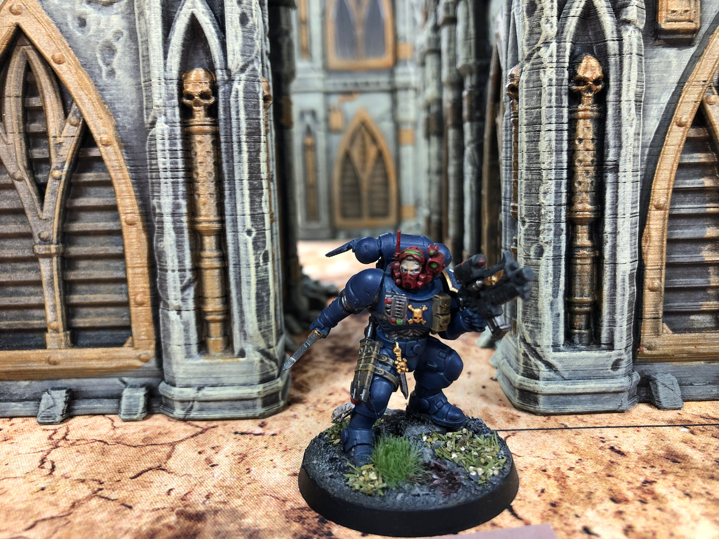 Primaris Lieutenant in Phobos Armour #746 Well Painted Space Marines Warhammer 40k