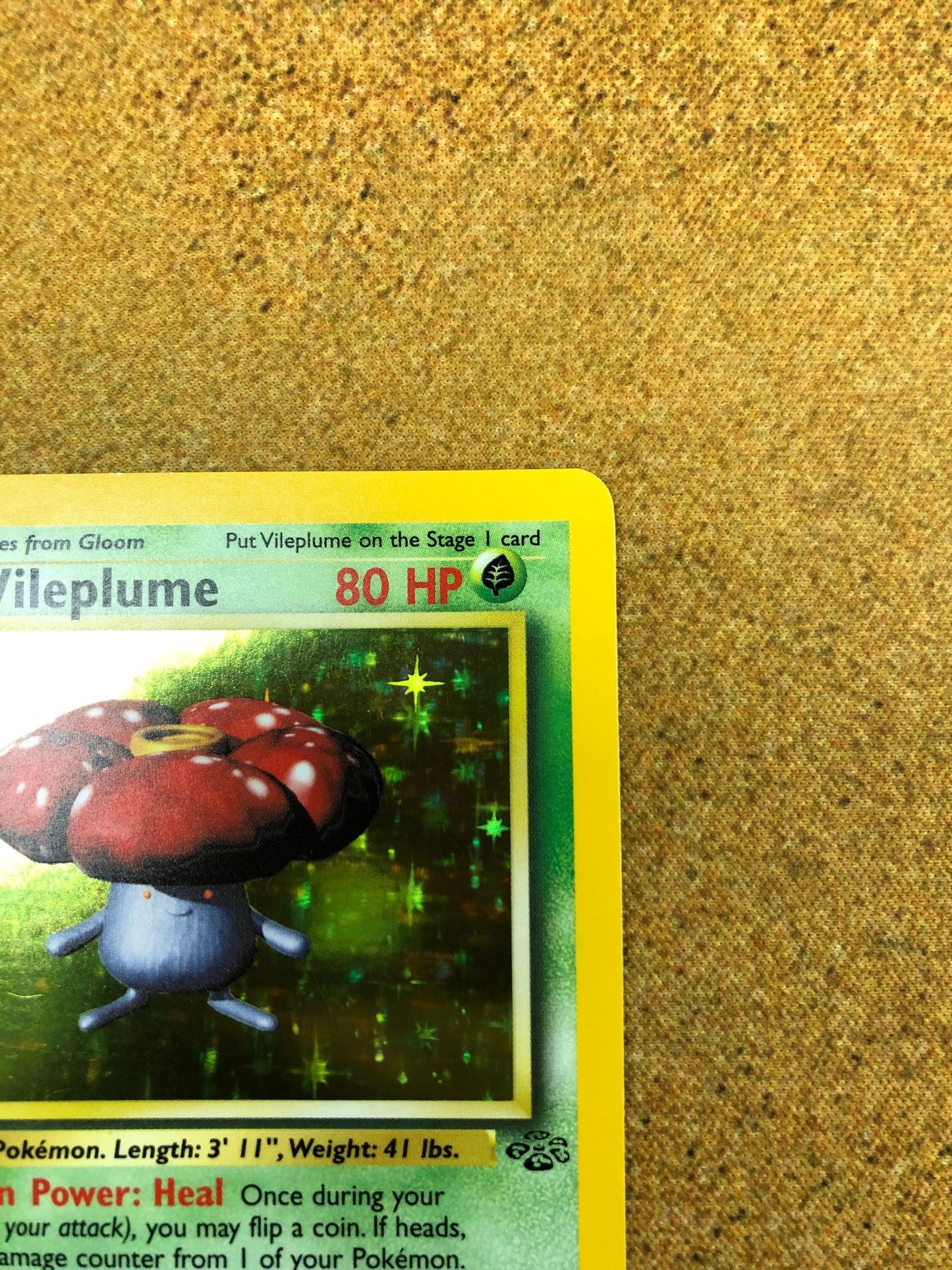Vileplume Holo 15/64 Jungle Pokémon Card Single